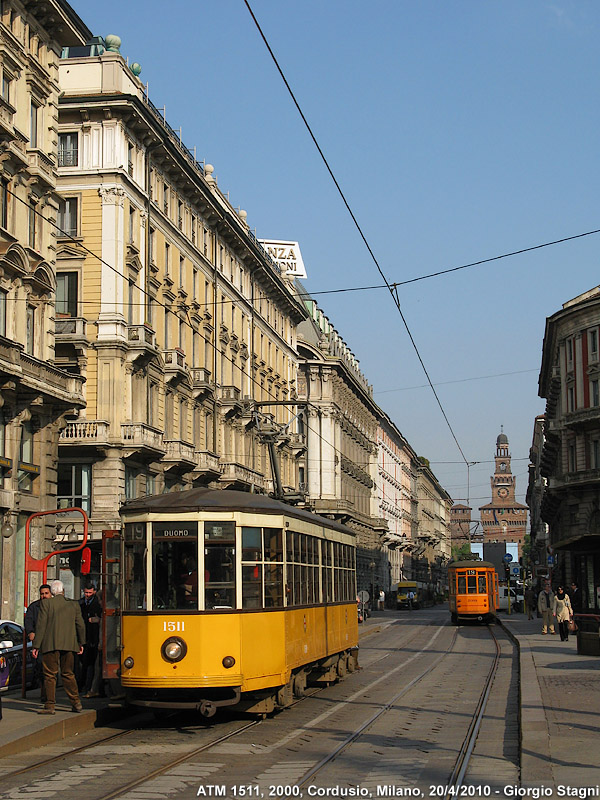 Tram a Milano - Cordusio.