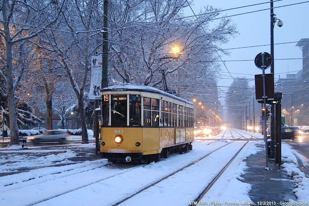 Neve! - Piazza Firenze.