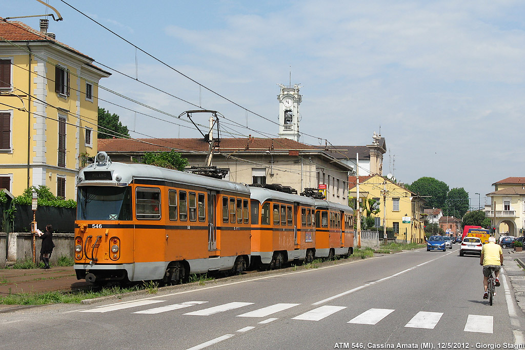 La Milano-Limbiate - Cassina Amata.