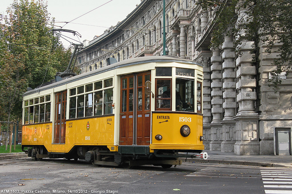 Tram a colori - Foro Bonaparte.