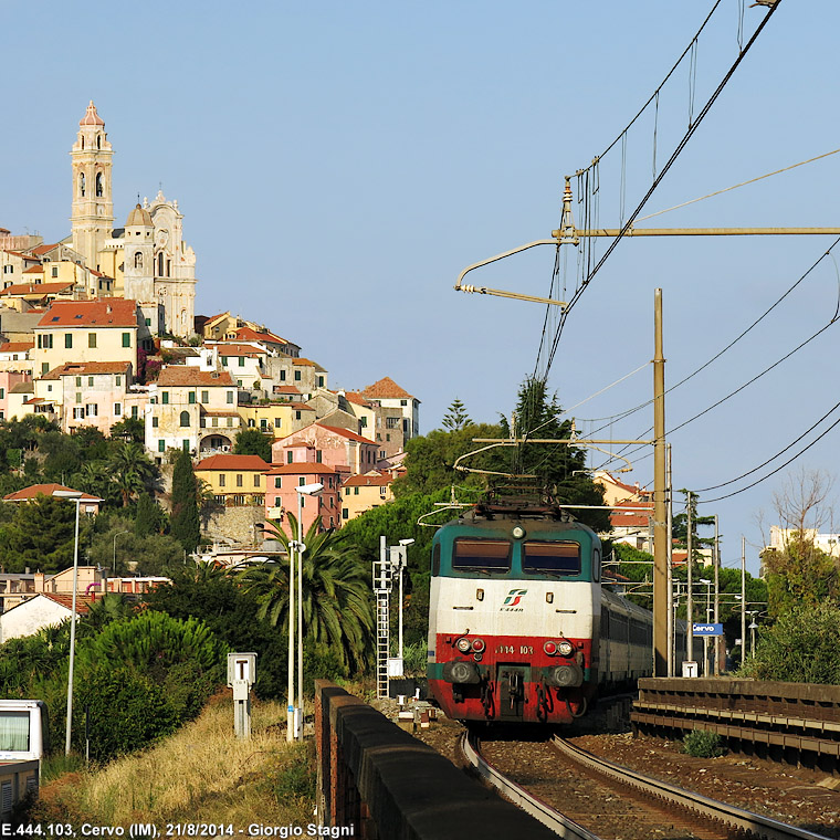 Riviera - La ferrovia 2014 - Cervo.