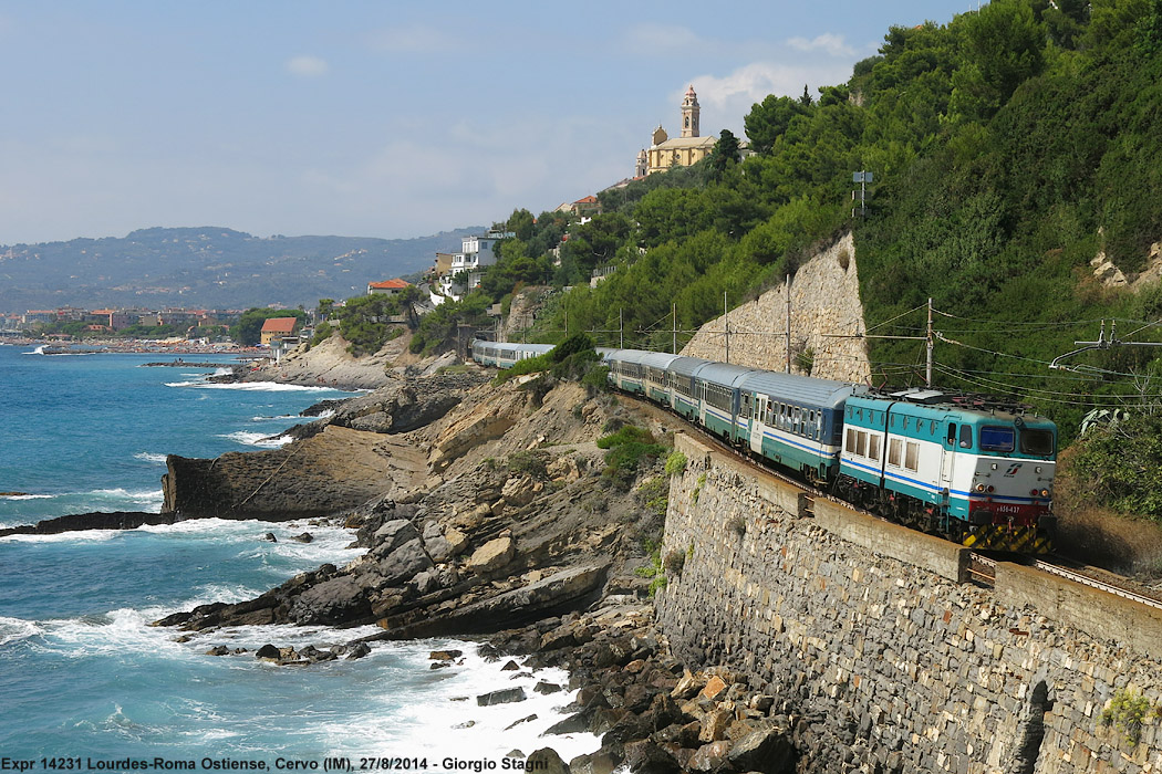 Treni di pellegrini - Cervo.