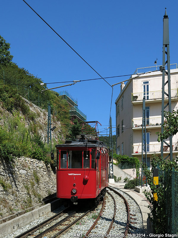 Incrocio presso via Bari.