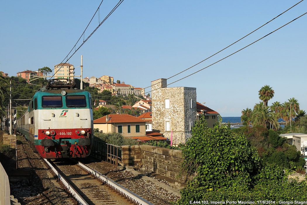 Riviera - La ferrovia 2014 - Imperia Porto Maurizio.