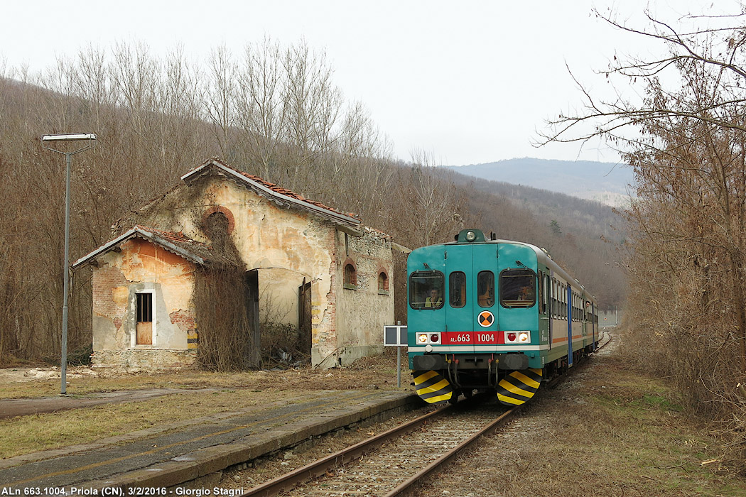 Ormea 2016 - Il treno  tornato - Priola.