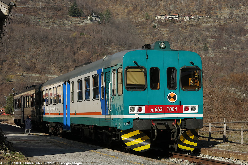 Ormea 2016 - Il treno  tornato - Ormea.