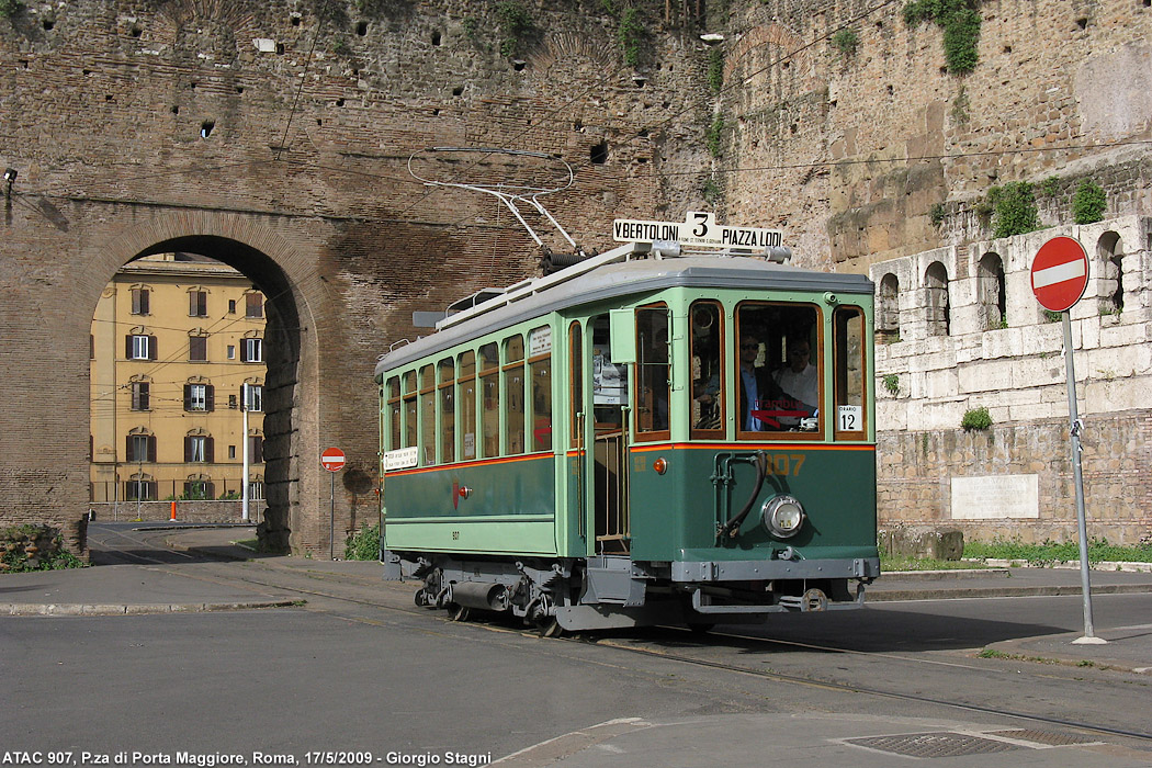 I tram storici - P.le Labicano.