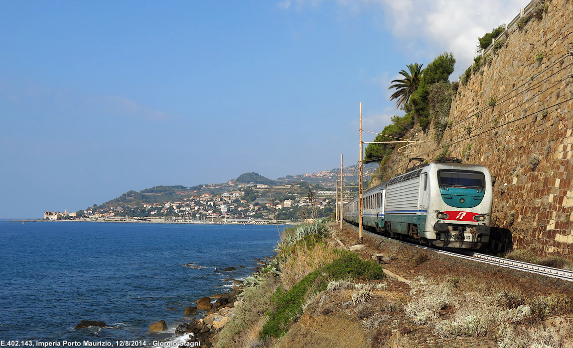 Riviera - La ferrovia 2014 - Imperia Porto Maurizio.
