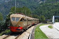 ALe 883.007 in Valtellina (2011) - Novate Mezzola.