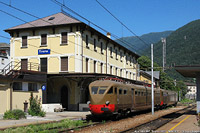 ALe 883.007 in Valtellina (2011) - Tirano.