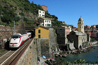 Riviera - La ferrovia 2014 - Vernazza.