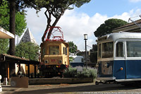 I tram storici e il Museo di Porta S.Paolo - Porta S.Paolo.