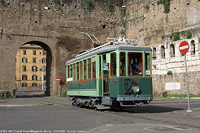 I tram storici e il Museo di Porta S.Paolo - P.za Porta Maggiore.