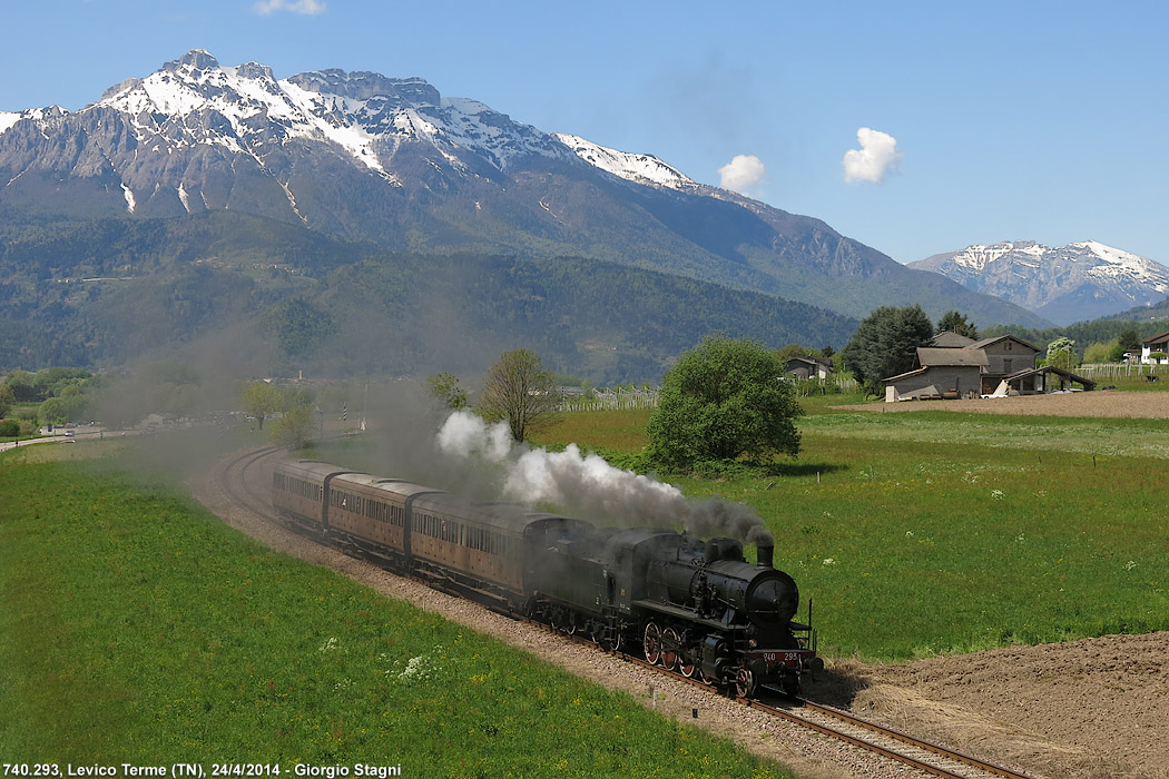 740.293 - Valsugana a vapore - Levico.