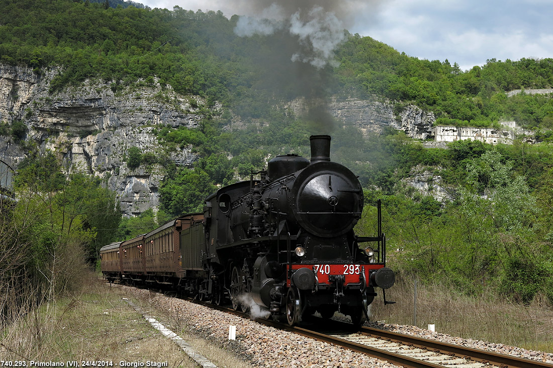 740.293 - Valsugana a vapore - Primolano.