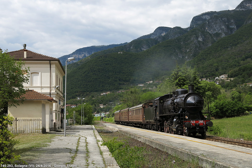 740.293 - Valsugana a vapore - Solagna.