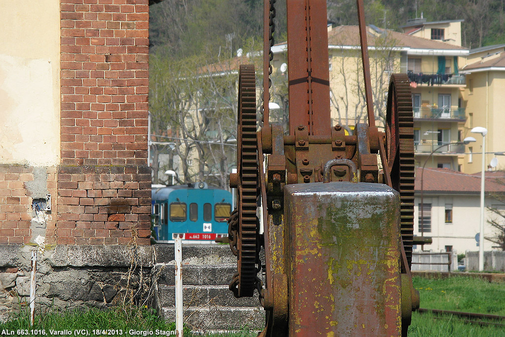 La stazione capolinea - Varallo.