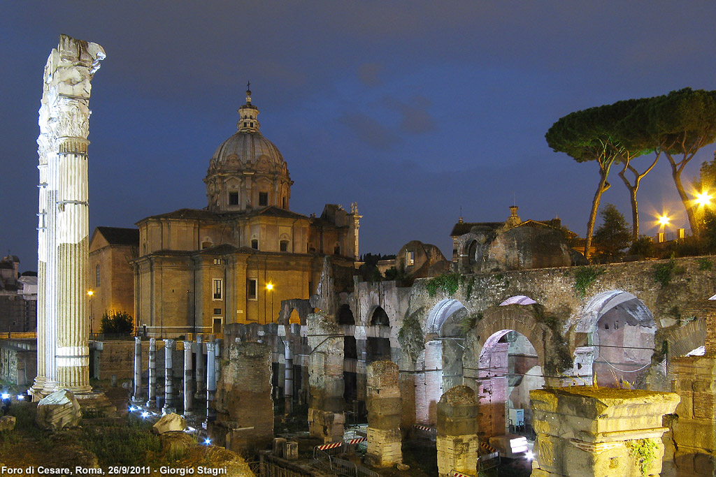 La civilt classica - Foro di Cesare.