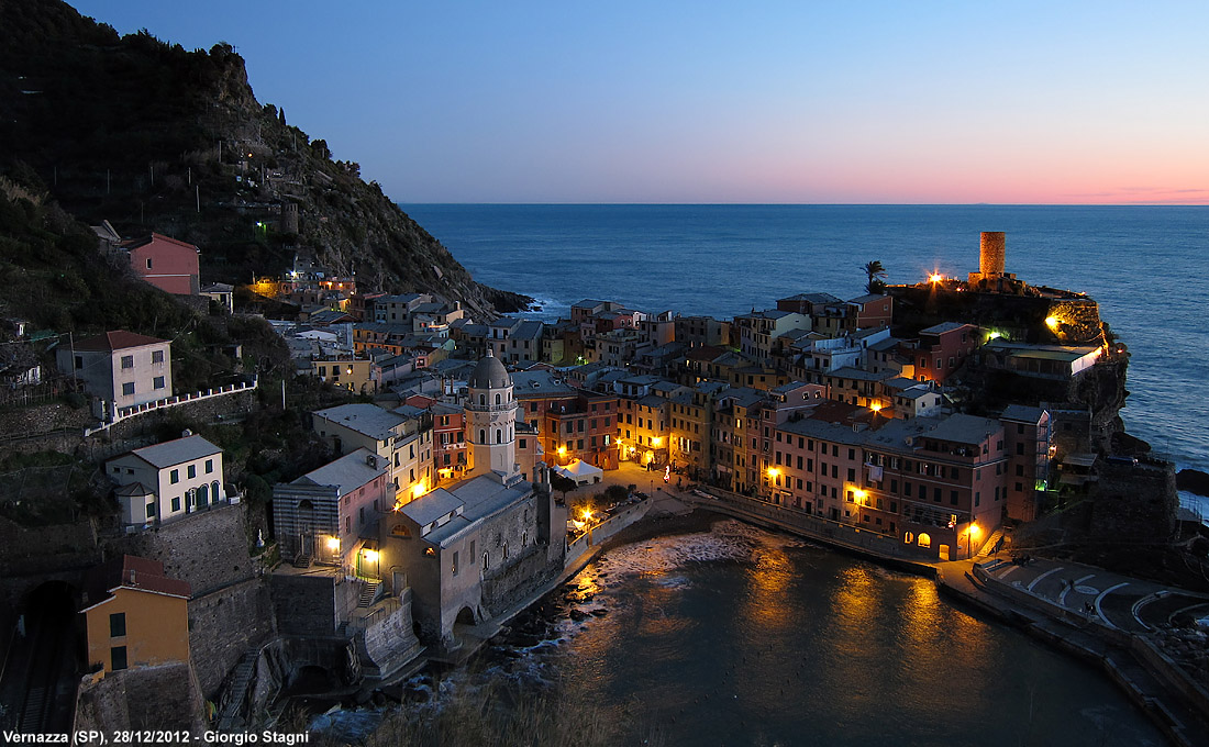 Levante verso sera - Vernazza.