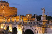 Lungo il Tevere - Ponte S.Angelo.