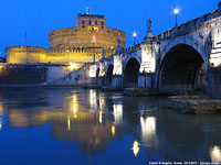 Lungo il Tevere - Ponte S.Angelo.