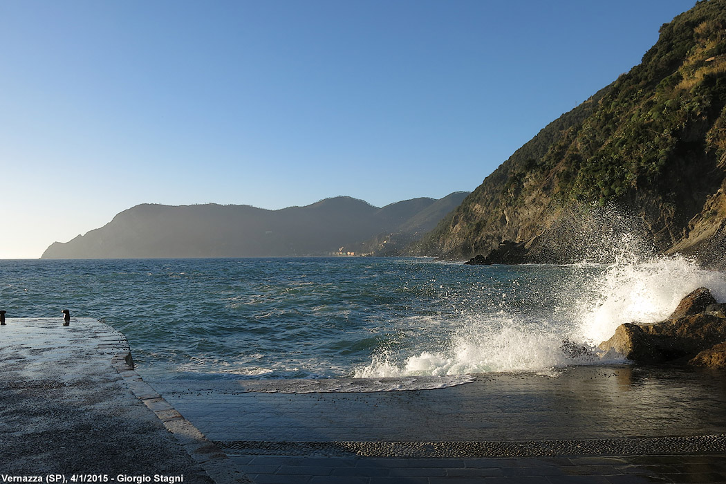 Levante verso sera - Vernazza.