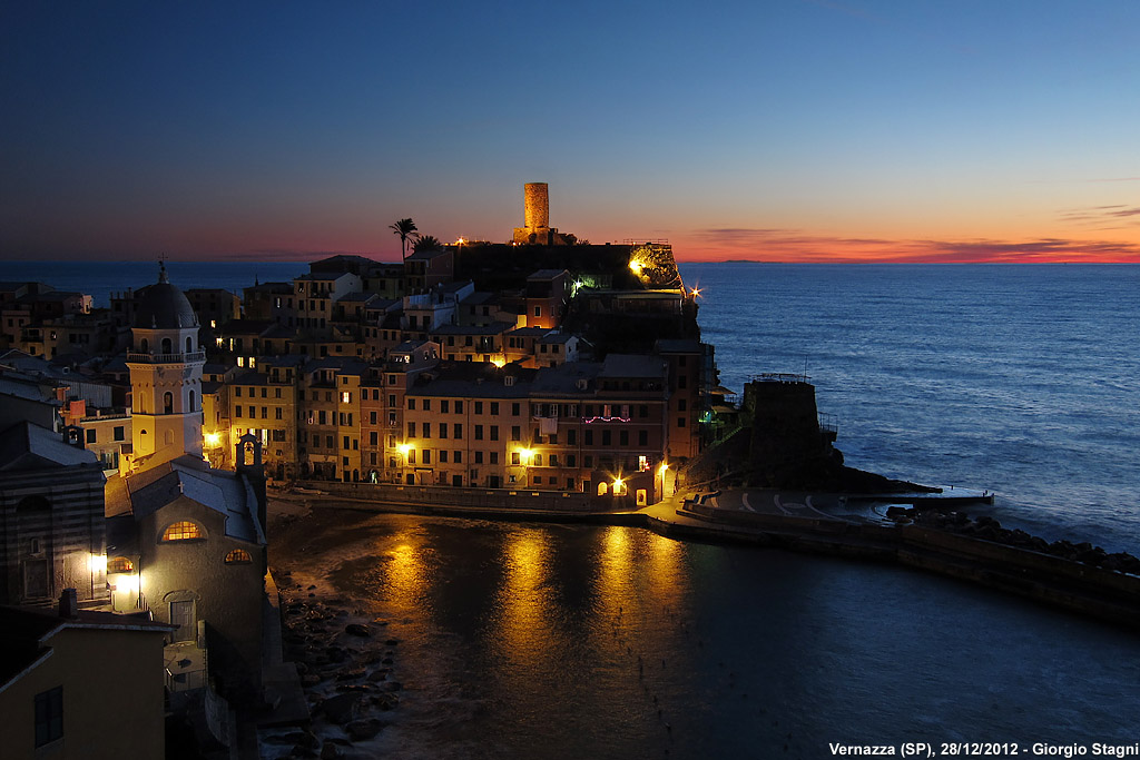 Levante verso sera - Vernazza.