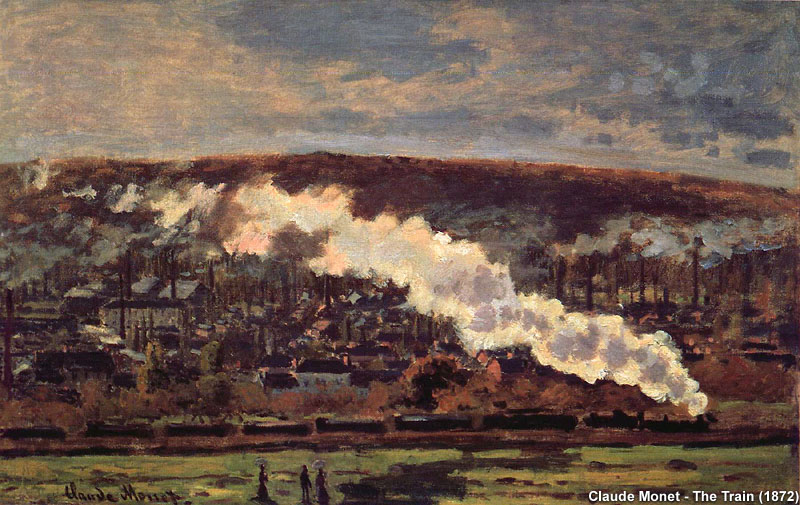 Claude Monet (1840-1926) - The Train (1872)
