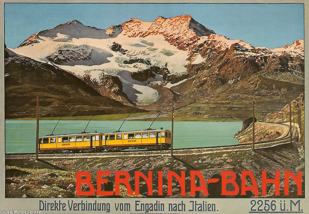 Manifesti ferroviari - Bernina.