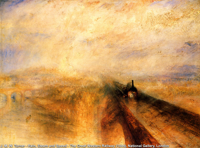 J. M. W. Turner (1775-1851) - Rain, Steam and Speed - The Great Western Railway (1844)