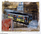 Francesco Santosuosso - Il vecchio tram giallo.