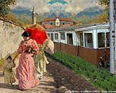 Un treno dentro il quadro! - Luigi Nono (1850-1918)