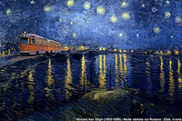 Un treno dentro il quadro! - Vincent Van Gogh (1853-1890)