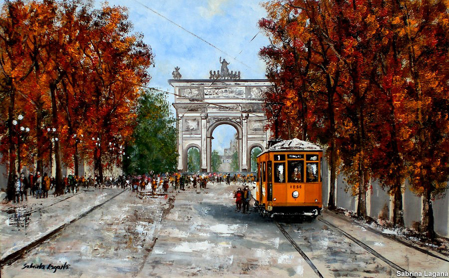 Sabrina Lagan - Arco della Pace.