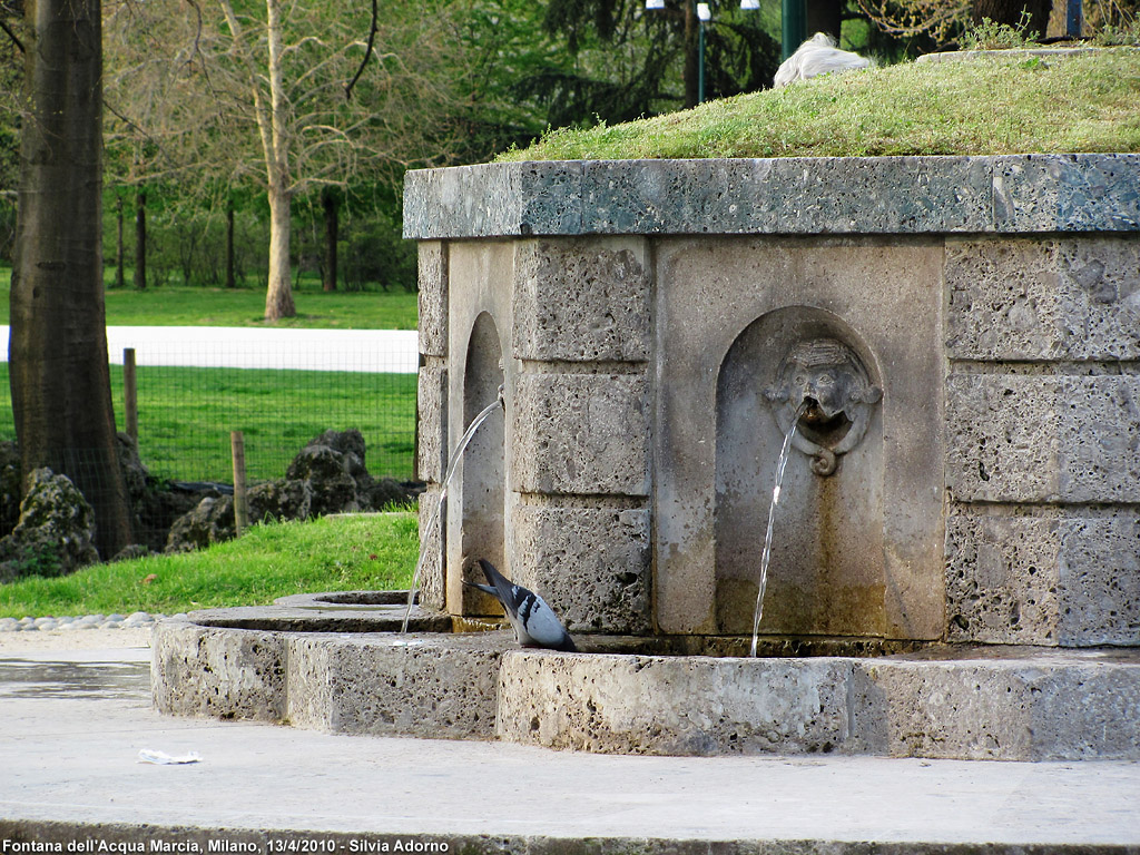 Citt d'acqua - Fontana dell'Acqua Marcia.