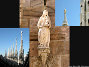 Sentieri di pietre e mattoni - Duomo.
