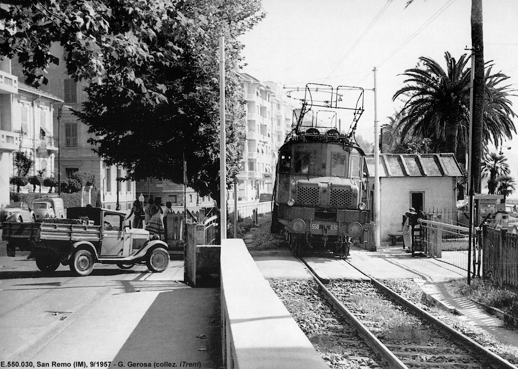 Gli anni 50-60 - E.550, San Remo.