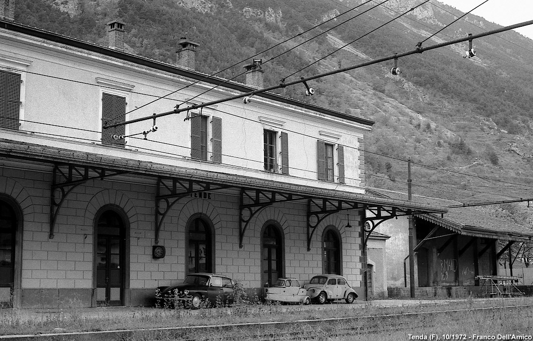 La Cuneo-Ventimiglia nel 1972 - Tenda.