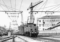 Il treno fotografico del 1954 - Pietra Ligure.