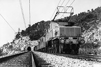 Il treno fotografico del 1954 - Borghetto S.Spirito.