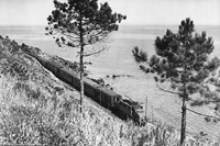 Il treno fotografico del 1954 - Piani d'Invrea.