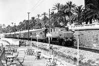 Il treno fotografico del 1954 - San Remo.