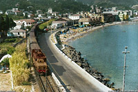 Il treno fotografico del 1954 - Varazze.