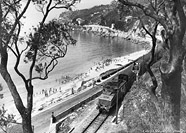 Il treno fotografico del 1954 - Varigotti.