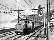 Il treno fotografico del 1954 - Genova Voltri.