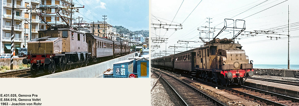 Gli anni 50-60 - Genova Pra, Voltri.