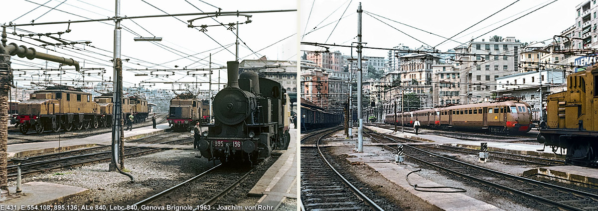 Gli anni 50-60 - Genova Brignole.