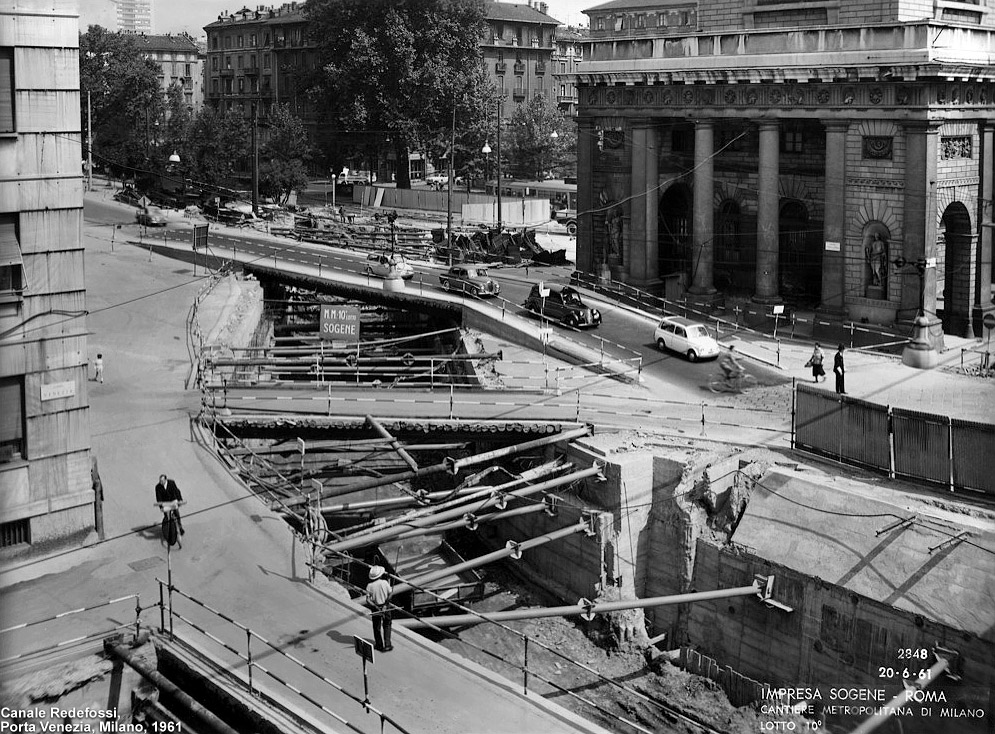 Arriva la metropolitana - Porta Venezia.