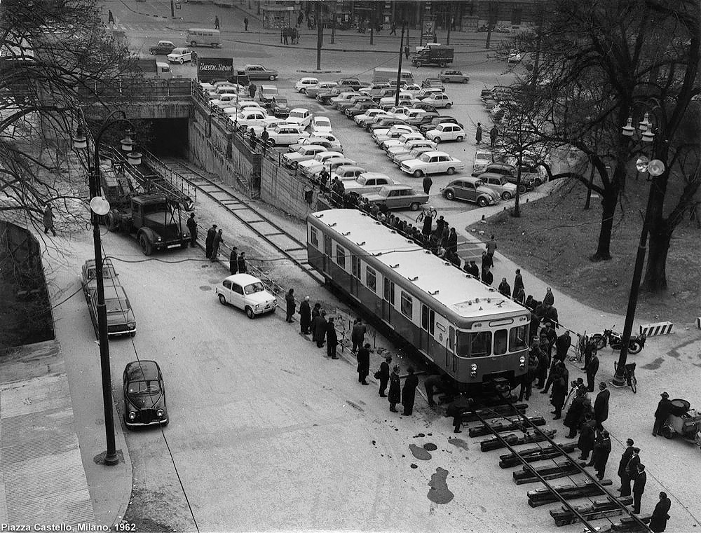 Arriva la metropolitana - P.za Castello.