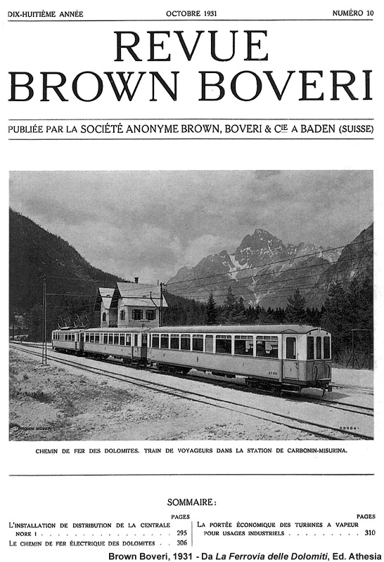 Ferrovie di Prealpi e Alpi - Ferrovia delle Dolomiti.
